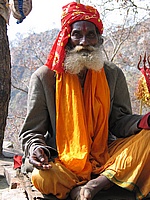 Sadhu in Haridwar