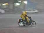 Rainy season in Saigon